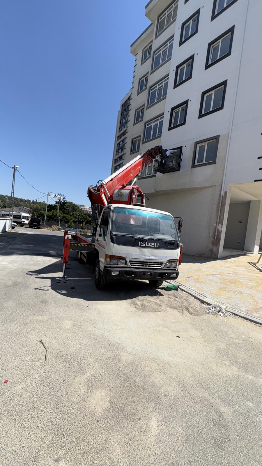 Saatlik ve Günlük Sepetli Vinç Kiralama