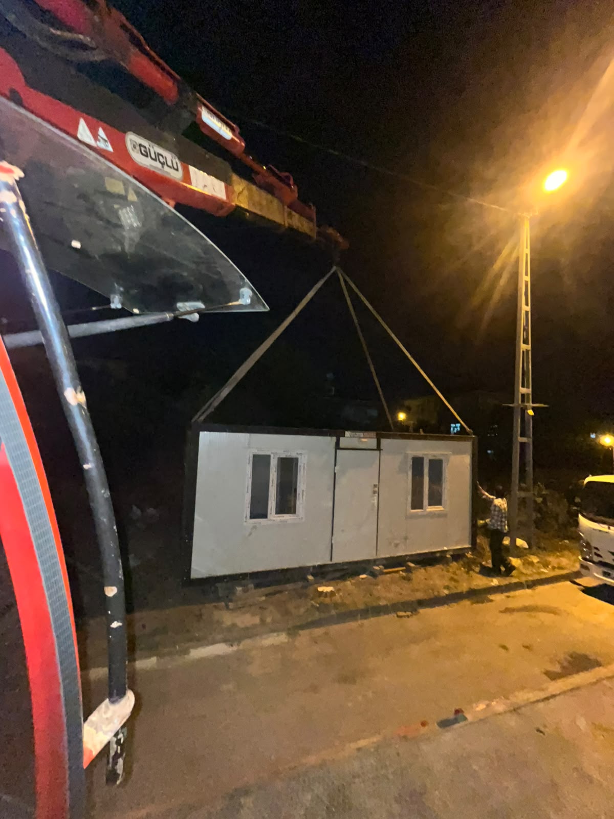 Trafo, Yüksek Gerilim ve Aydınlatma Direği Sepetli Platformu